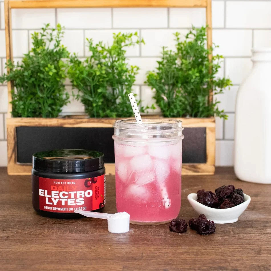 Perfect Keto Daily Electrolytes Black Cherry - Stay Hydrated