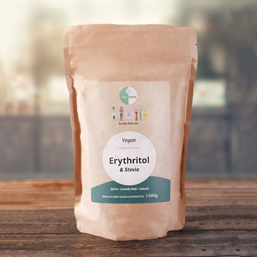 Édulcorant Premium Érythritol Stevia Go-Keto 800g