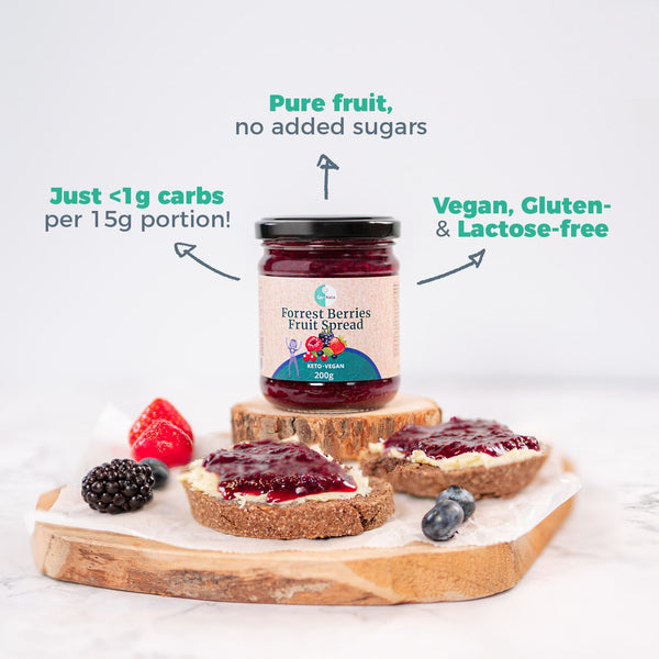 Go-Keto <br>Fruit Spread Forest Berries 200g