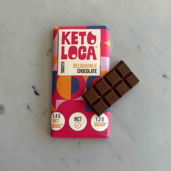 Chocolat au Lait Belge Keto-Loca 100g