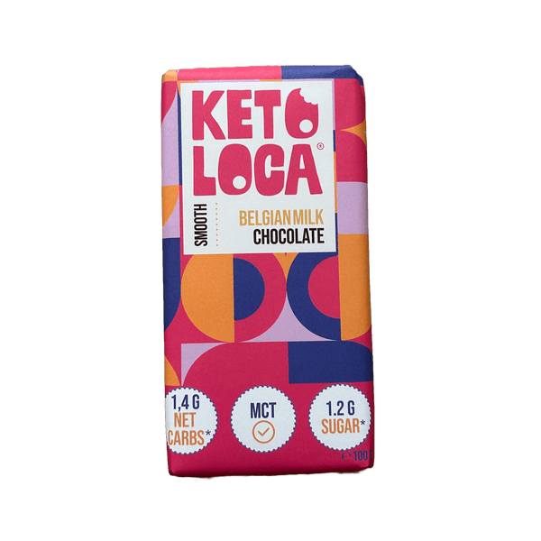 Chocolat au Lait Belge Keto-Loca 100g