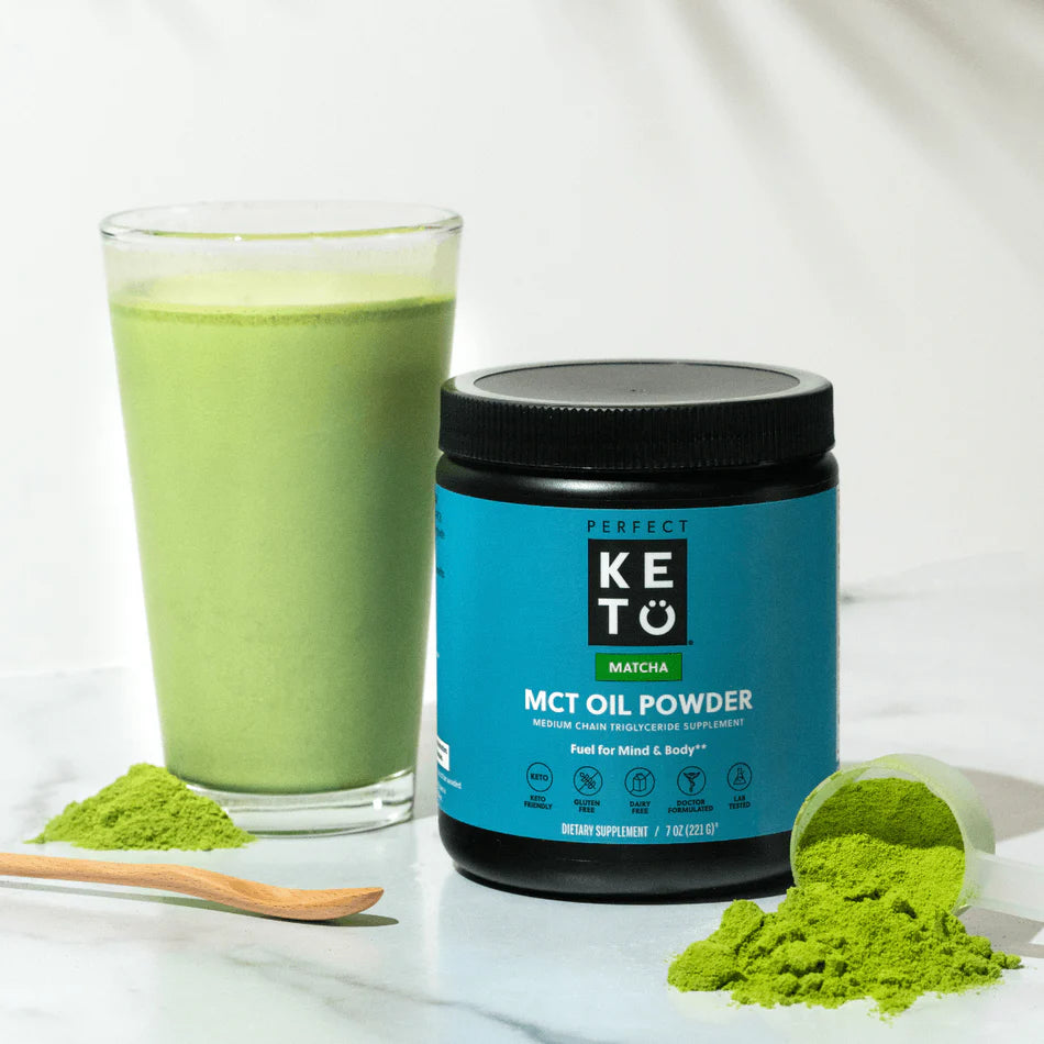 In need of Perfect Keto MCT Powder Matcha Latte?