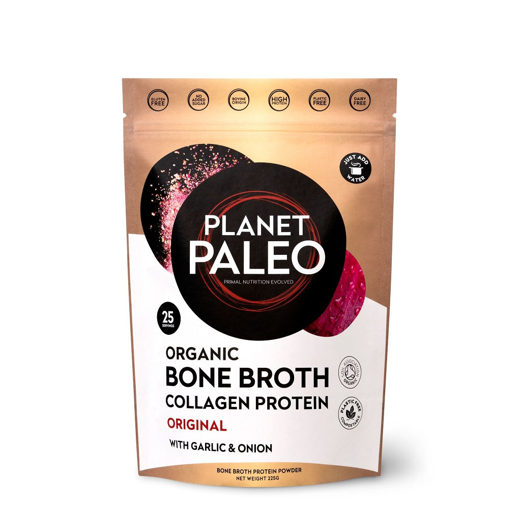 Bone Broth Collagen Protein Original 225gr Planet Paleo