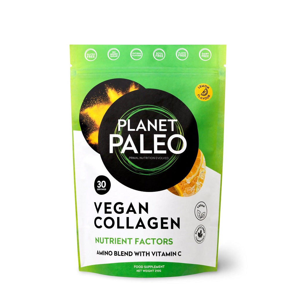 Planet Paleo<br> Vegan Collagen Nutrient Factors Zitrone 210gr