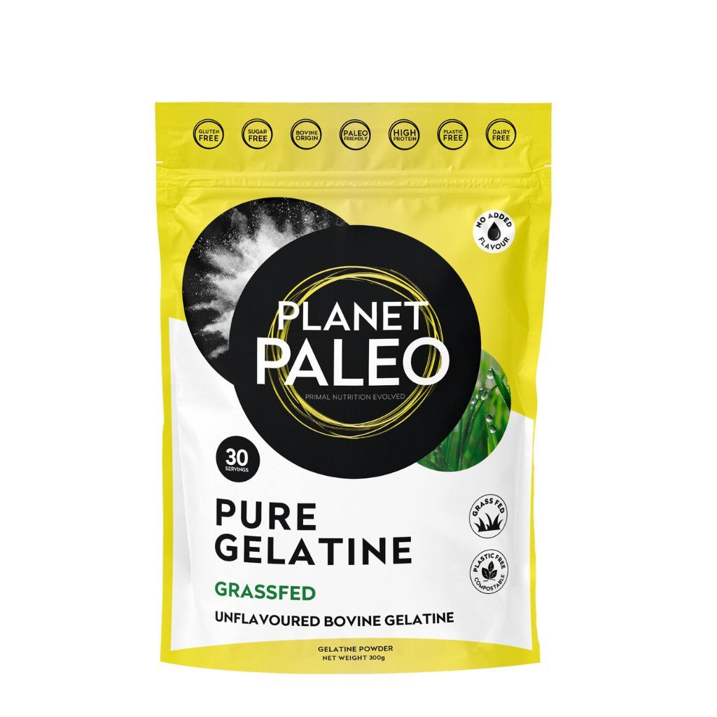Gélatine nourrie à l'herbe 300gr Planet Paleo