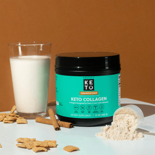 Perfect Keto <br>MCT Collagen Powder Cinnamon Toast 342gr