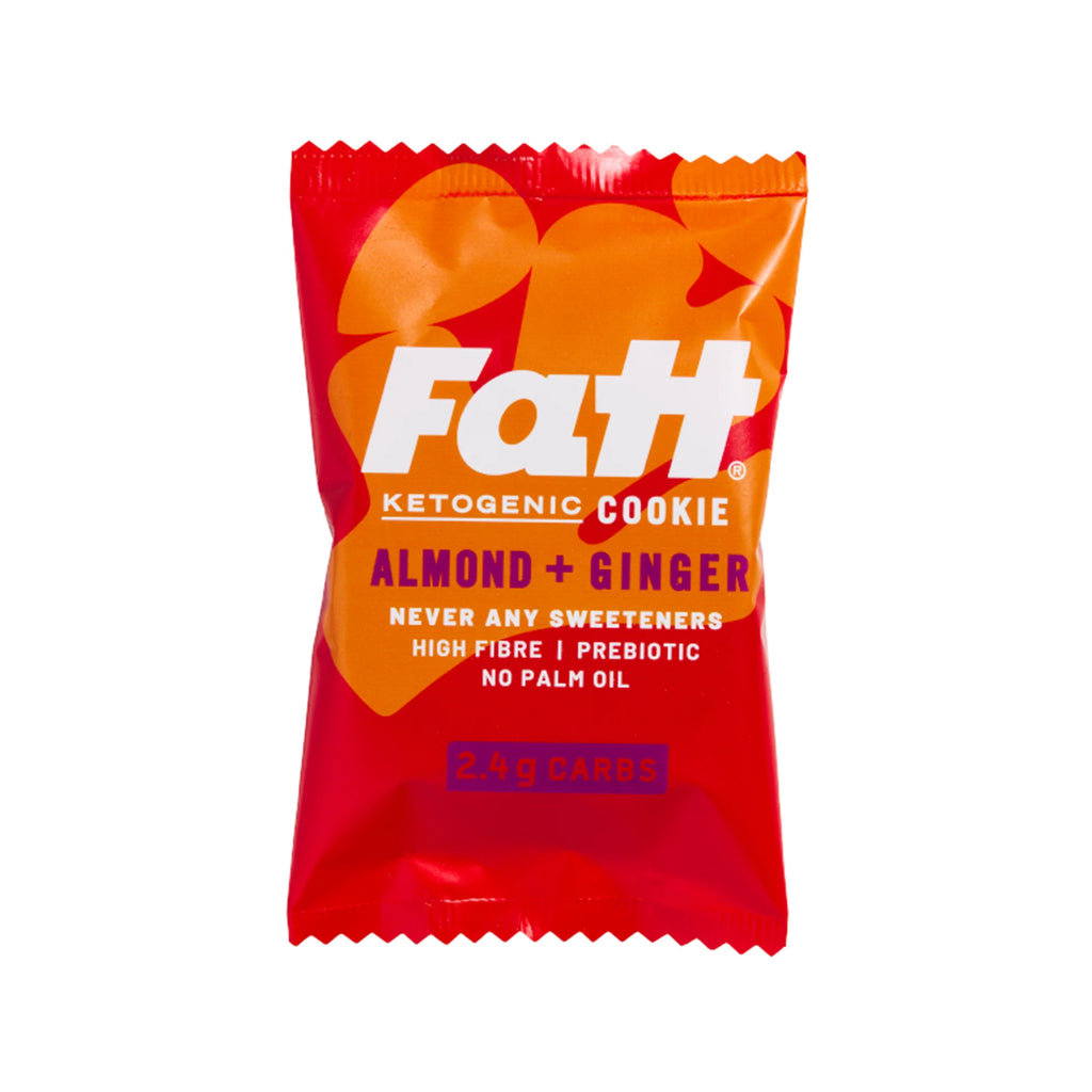 FattBar <br>Biscuit céto aux amandes et au gingembre