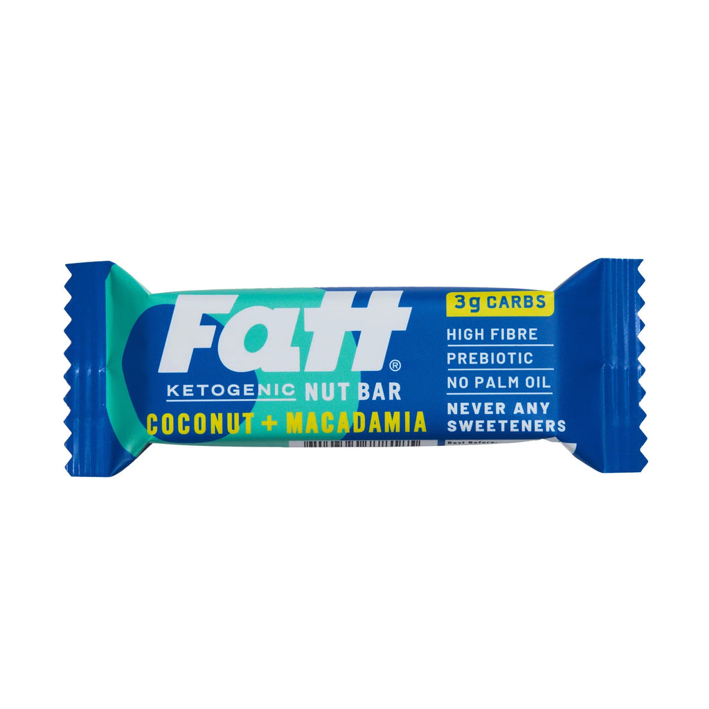 Coconut + Macadamia Keto Bar FattBar