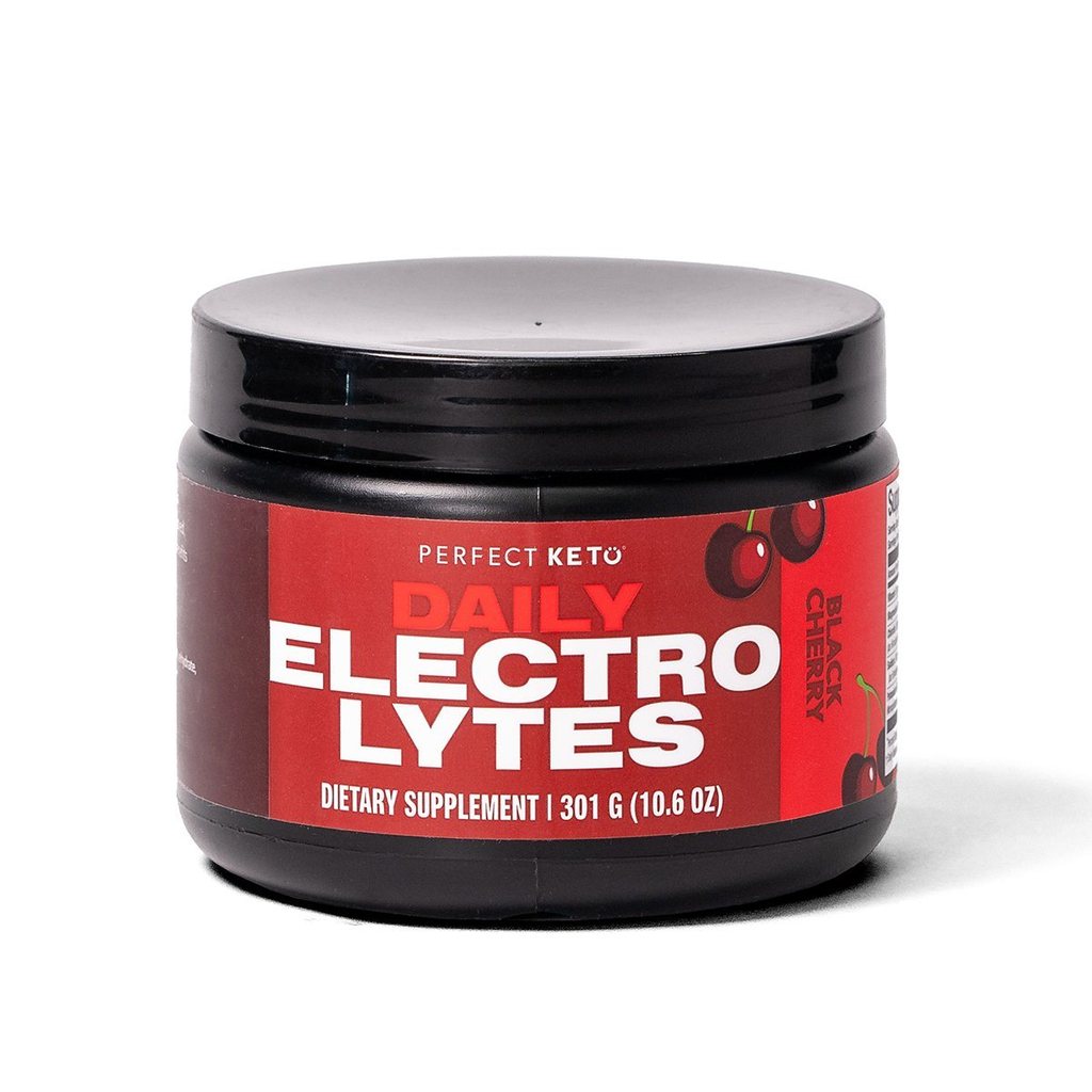 Perfect Keto <br>Electrolyte Powder Black Cherry 301gr