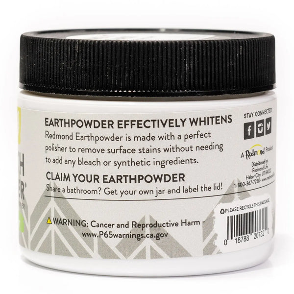 Earthpowder Toothpaste Unsweetened Spearmint Redmond 51g Redmond