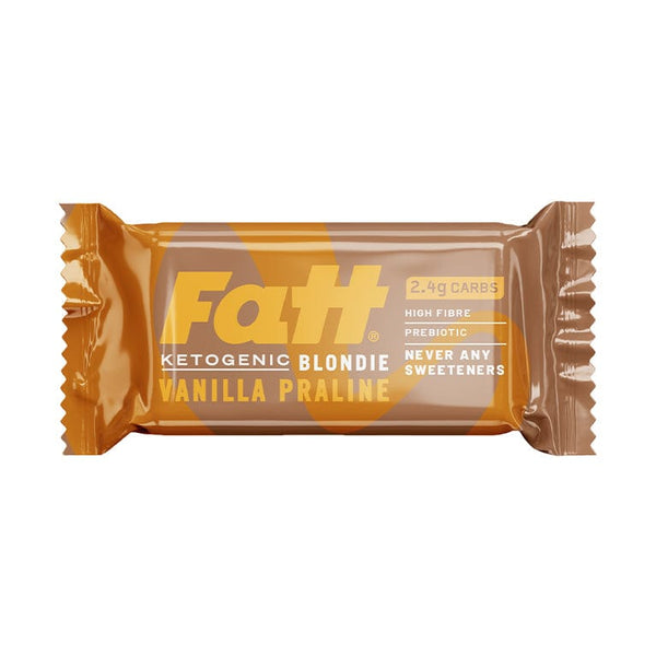 Keto Blondie Vanilla Praline Live Fatt 40g x18