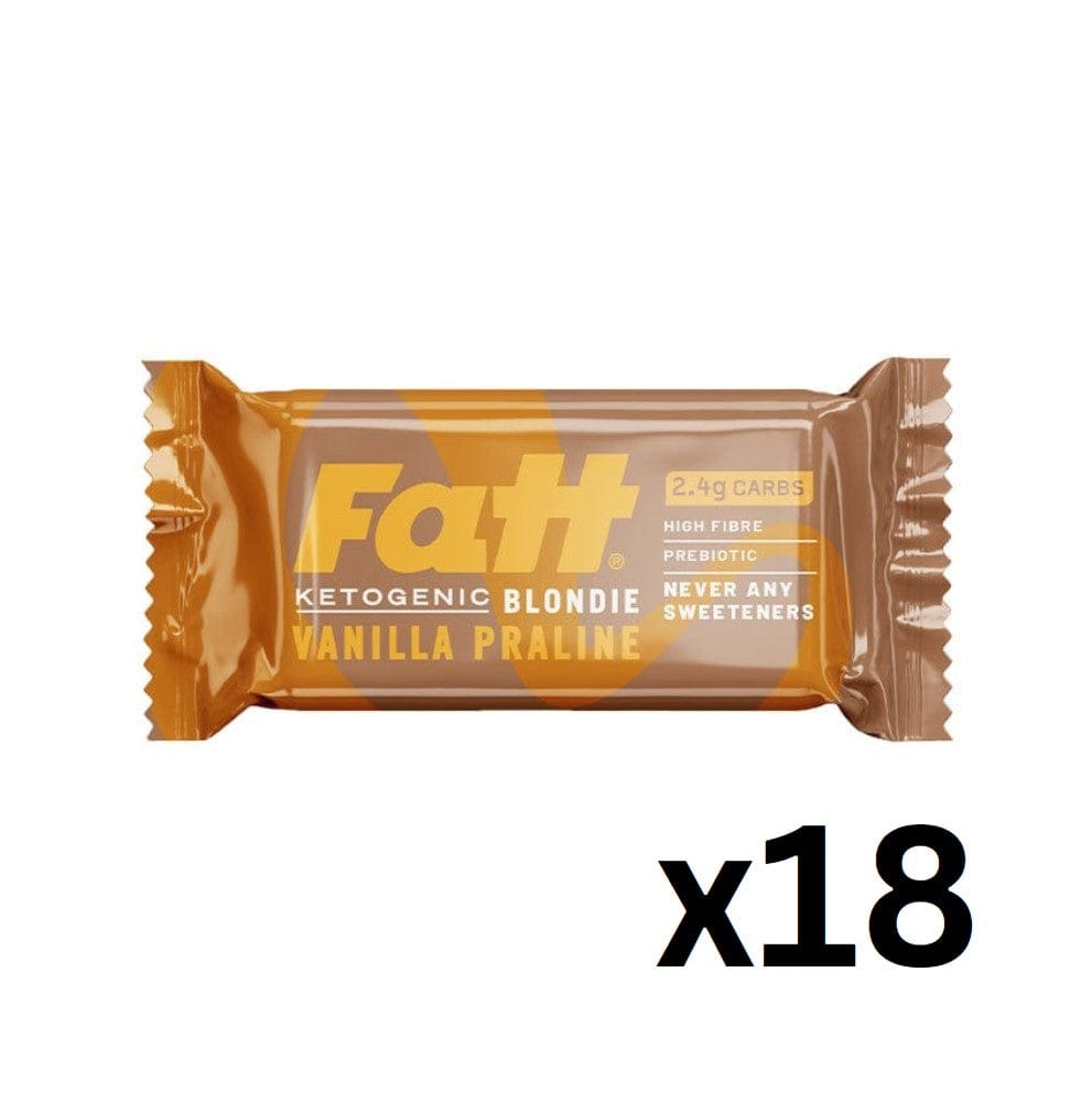 Keto Blondie Vanille Praliné Live Fatt 40g x18