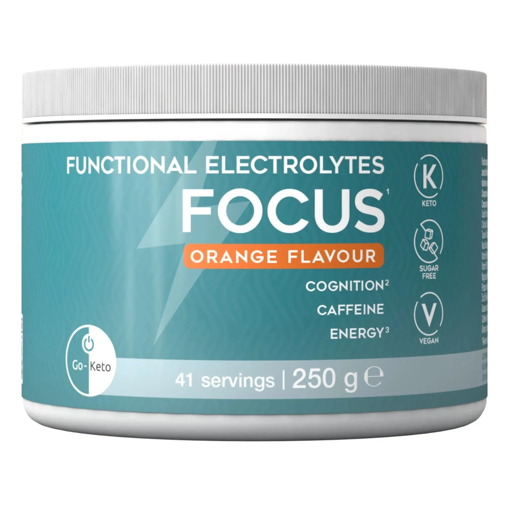 Functional Electrolytes Drink Mix Focus Orange Go-Keto 41 Portionen