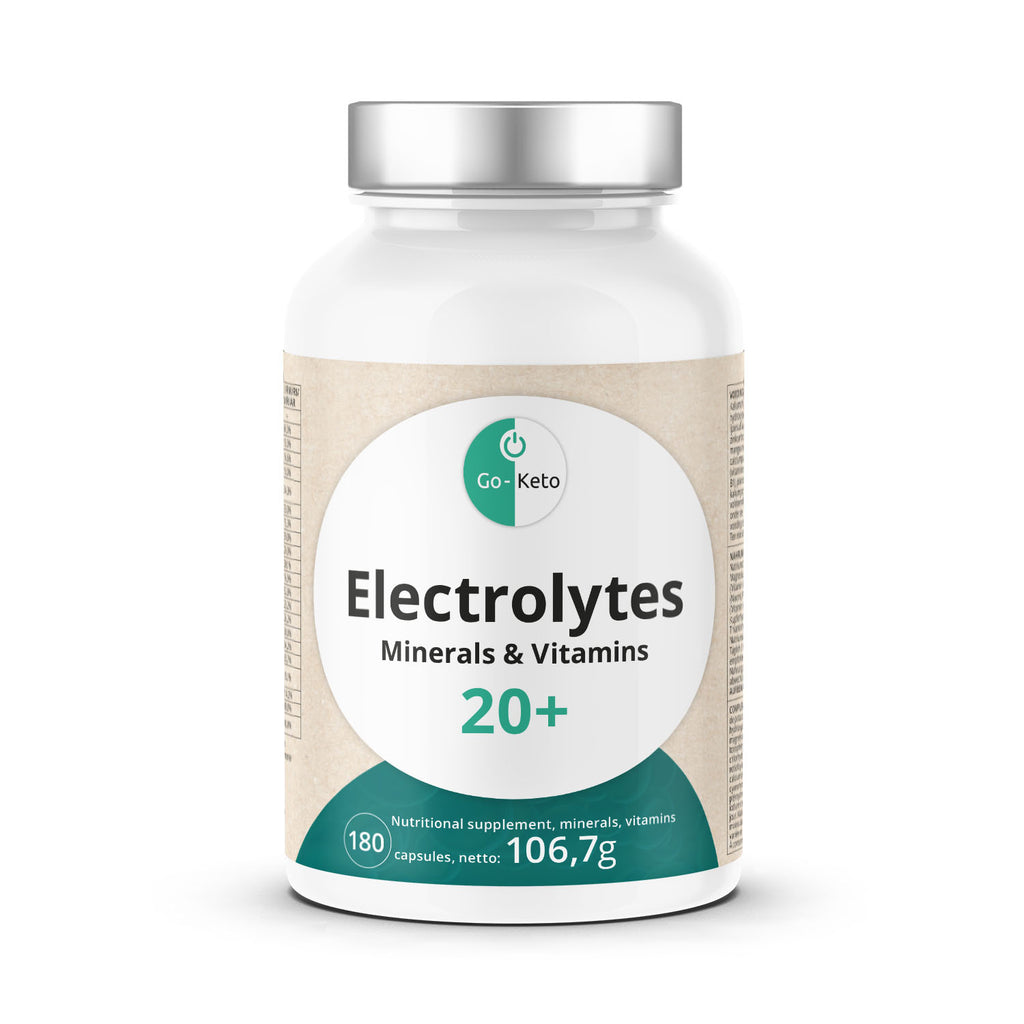 20+ Electrolytes Minerals Vitamins x180 Go-Keto