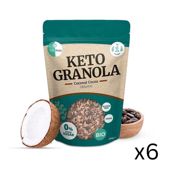 Bio Keto Granola Coconut Cocoa Go-Keto 290g x6