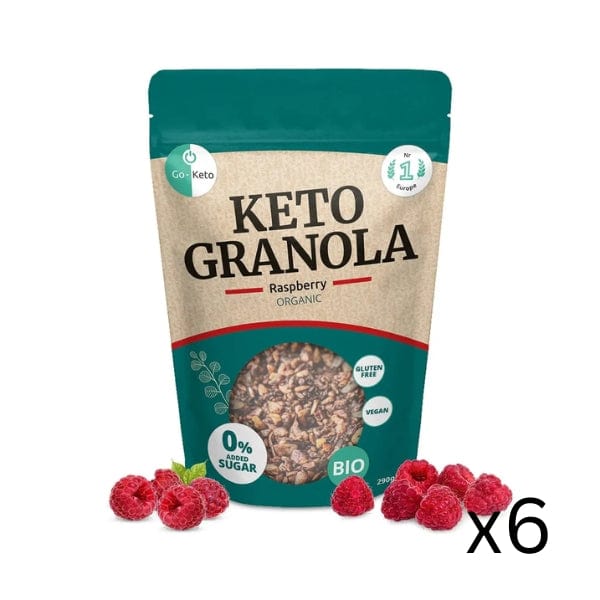 Granola Bio Keto Framboise Go-Keto 290g x6