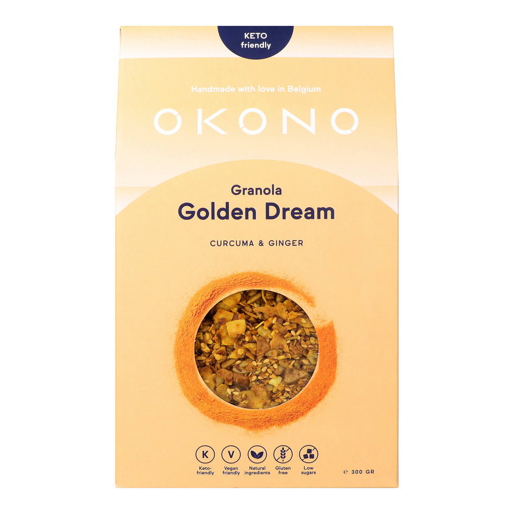 Keto Granola Golden Dream – Curcuma & Gingembre