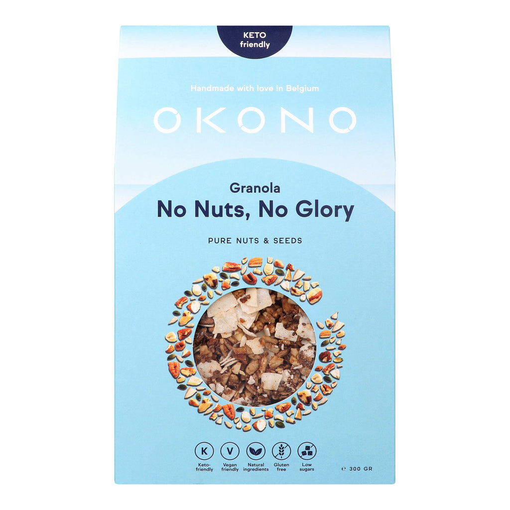 OKONO <br>Keto-Müsli ohne Nüsse, ohne Ruhm – reine Samen und Nüsse