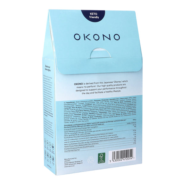 OKONO <br>Keto Granola No Nuts, No Glory - Pure Zaden & Noten