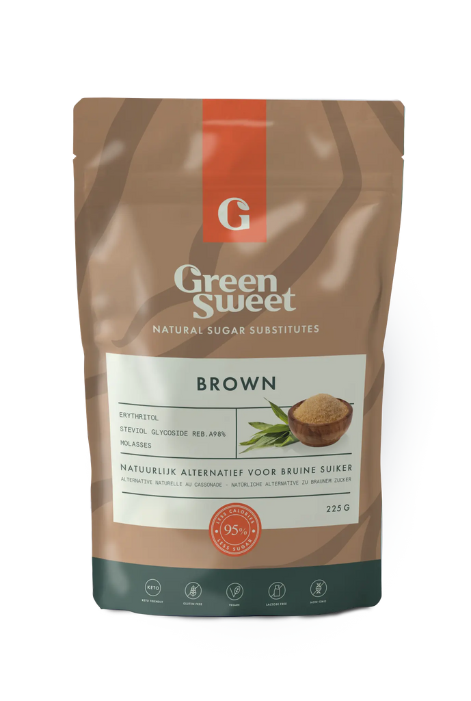 Sugar Substitute Brown 400gr Green Sweet Green Sweet