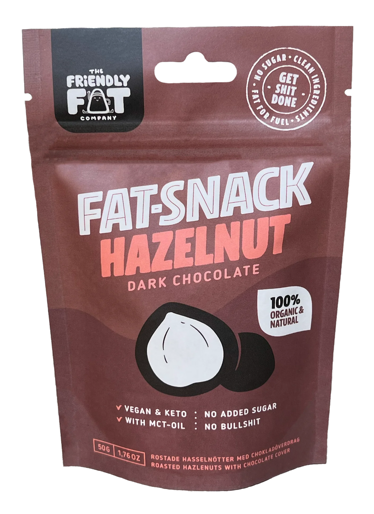 Bio Fat-Snack Hazelnut 50gr The Friendly Fat Company