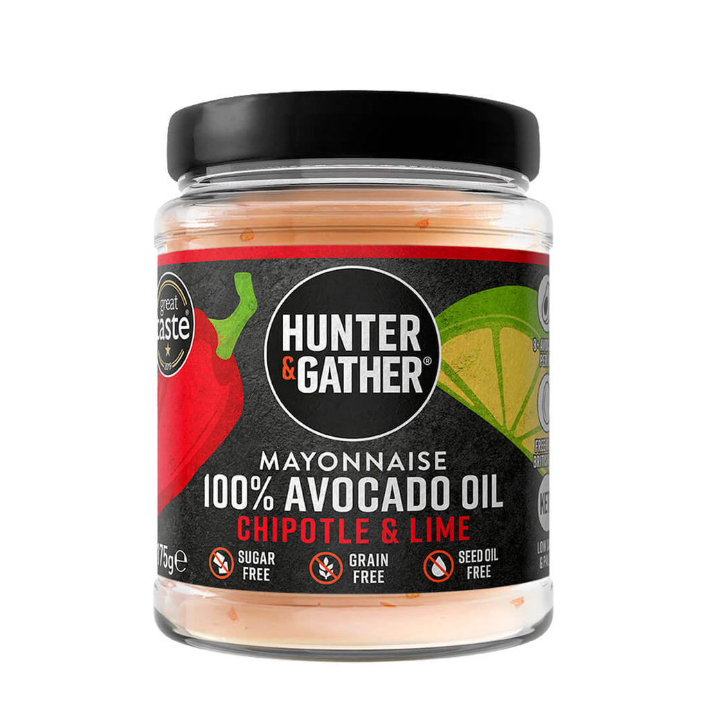 Hunter & Gather avocado mayonaise chipotle lime 175 gram
