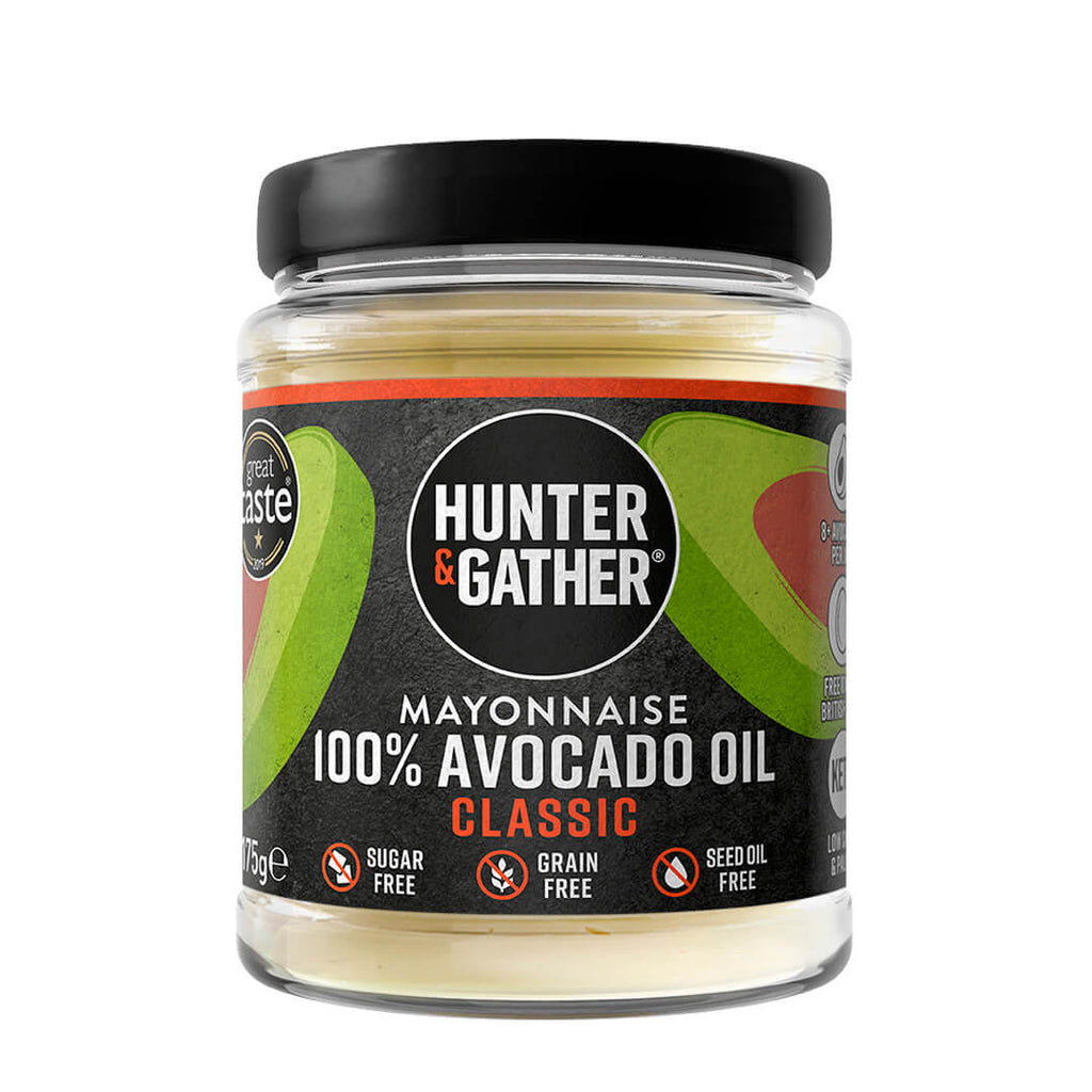 Hunter & Gather avocado mayonaise classic 175 gram