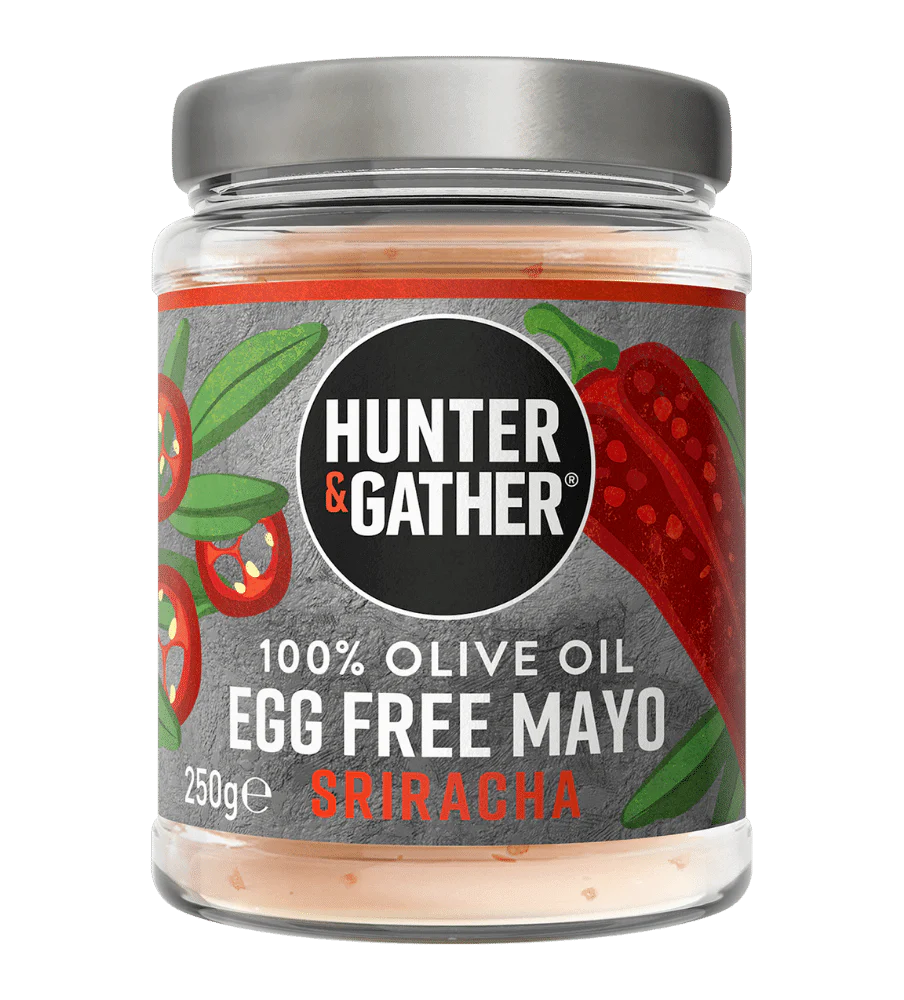 Hunter & Gather <br>Egg Free Mayonnaise Sriracha 250gr