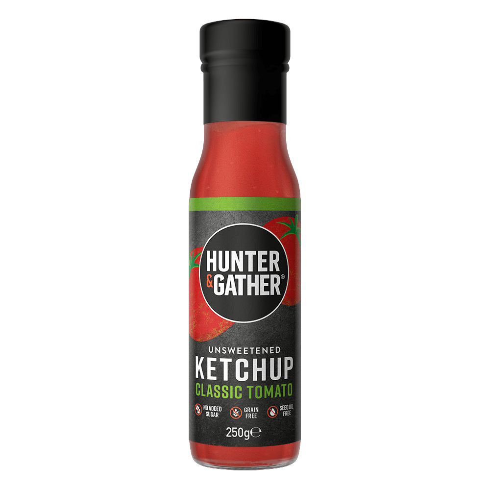 Hunter & Gather classic tomato ketchup keto saus