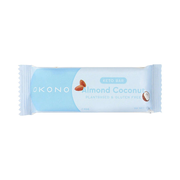 Keto Bar Almond Coconut OKONO 40g