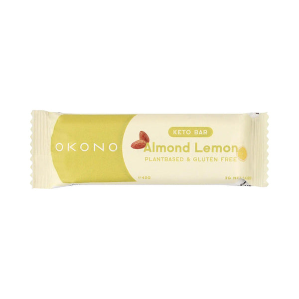 Keto Bar Almond Lemon OKONO 40g