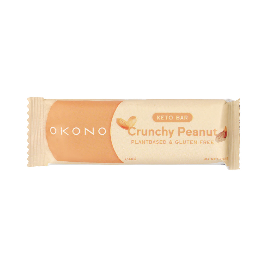 OKONO <br> Keto Bar Crunchy Peanut