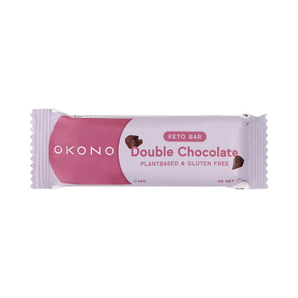 Keto Bar Double Chocolate OKONO 40g