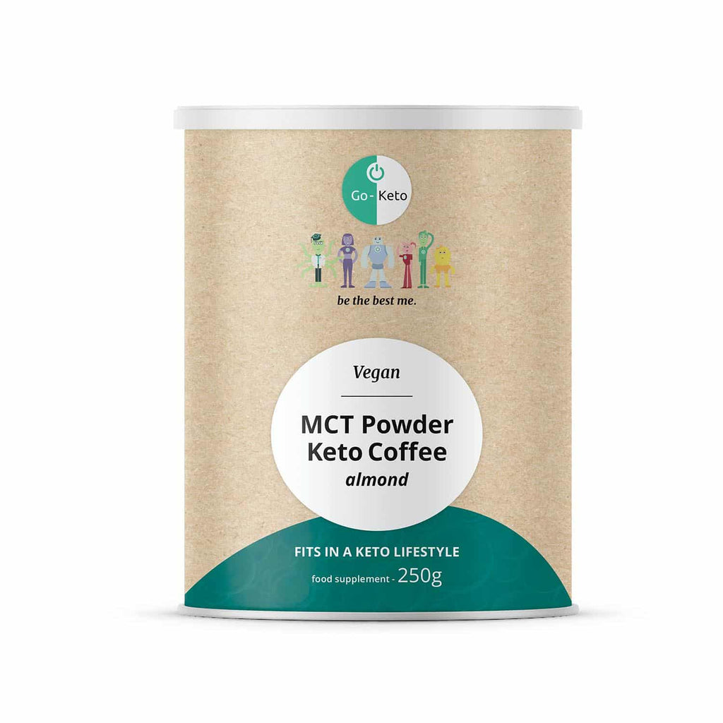 MCT Powder Keto Coffee Almond 250gr