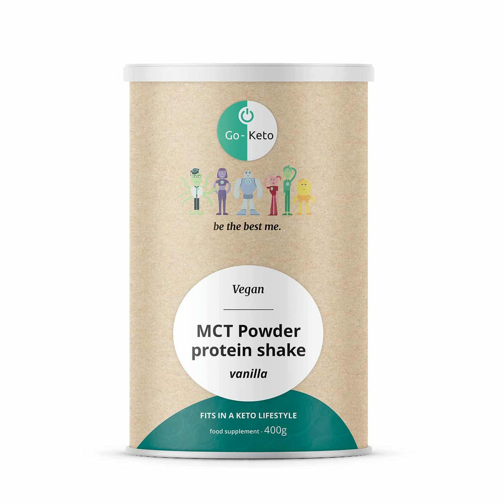 MCT-Pulver Veganer Proteinshake Vanille 400gr