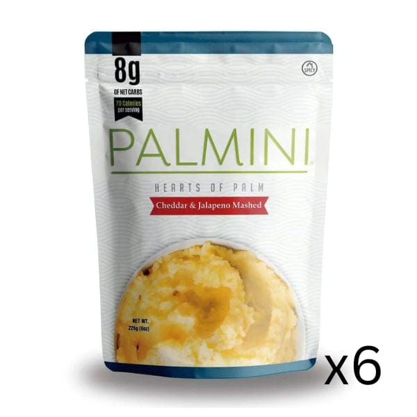 Low Carb Mashed Cheddar Jalapeno Palmini 226g x6