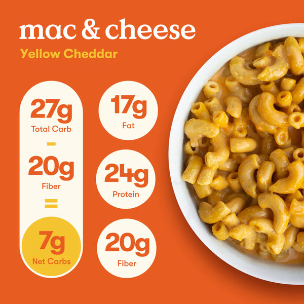 Perfect Keto <br>Keto Mac&Cheese Yellow Cheddar (170g)