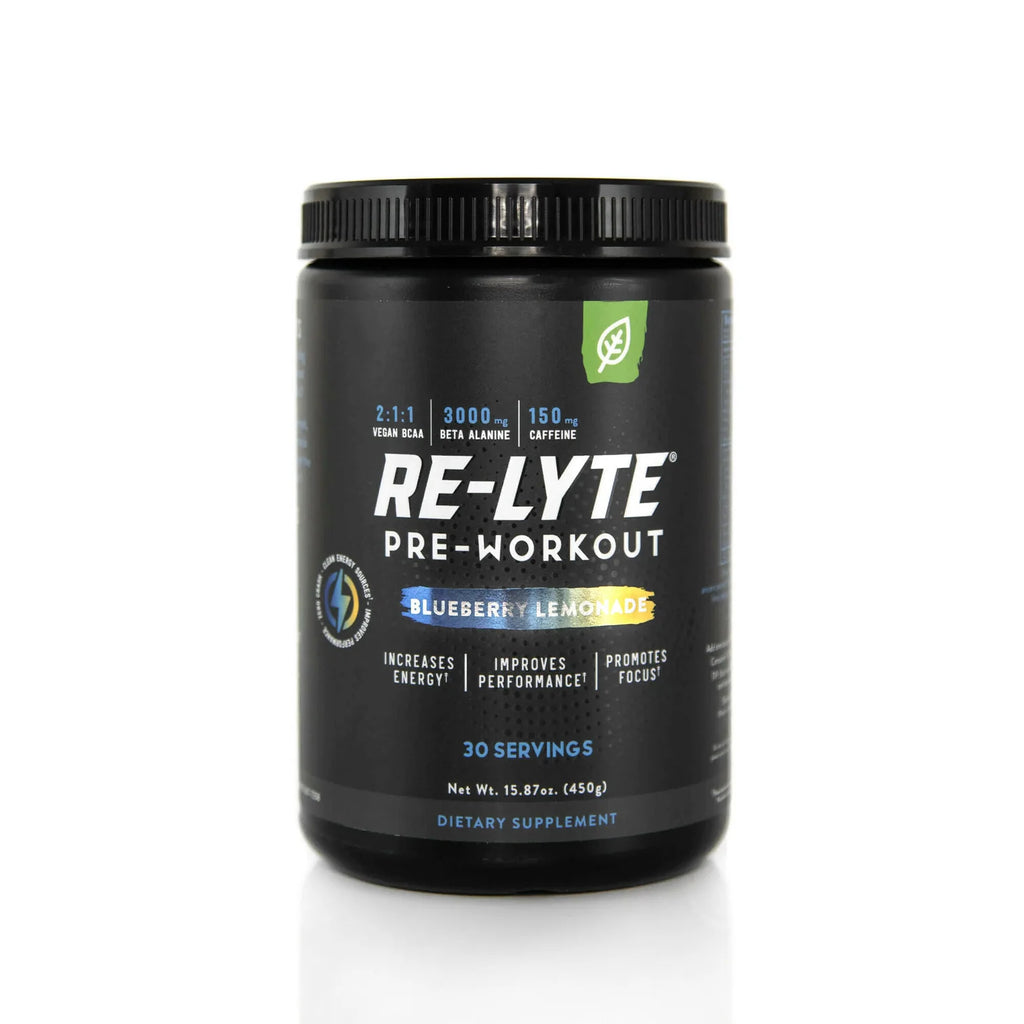 Re-Lyte <br>Pre-workout Blueberry Lemonade 450gr