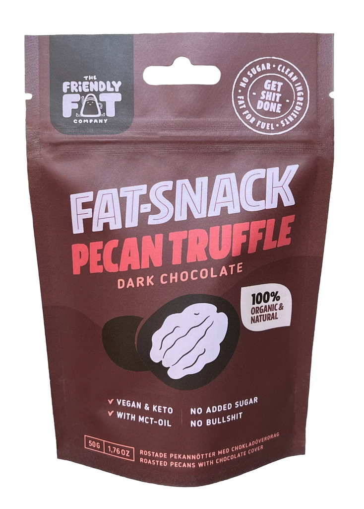 Bio Fat-Snack Pecan Truffel 50gr The Friendly Fat Company