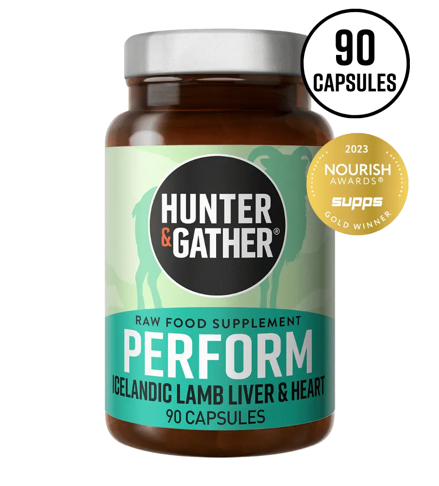 Perform 100% Gress Fed Lamb Liver & Heart Hunter & Gather x90 KetoFitShop