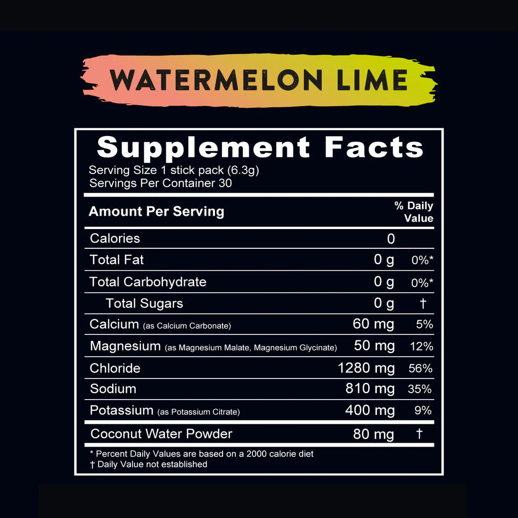 REDMOND Re-Lyte Hydration Electrolyte Mix (Watermelon Lime)