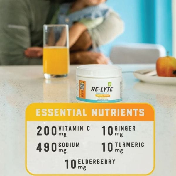 Electrolyte Immunity Drink Mix Pineapple Orange Re-Lyte 248g