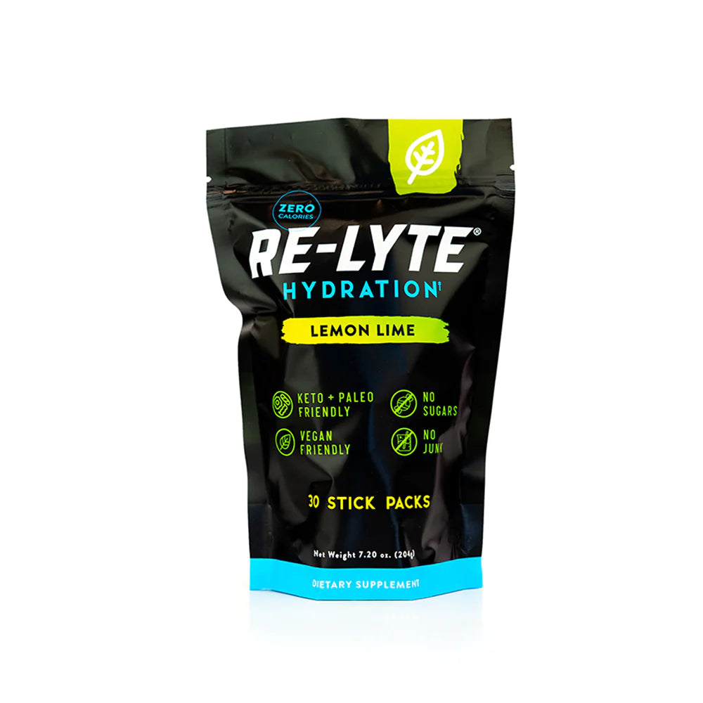 Re-Lyte Elektrolyt-Getränkemischung Zitrone Limette (30 Stick-Packungen)