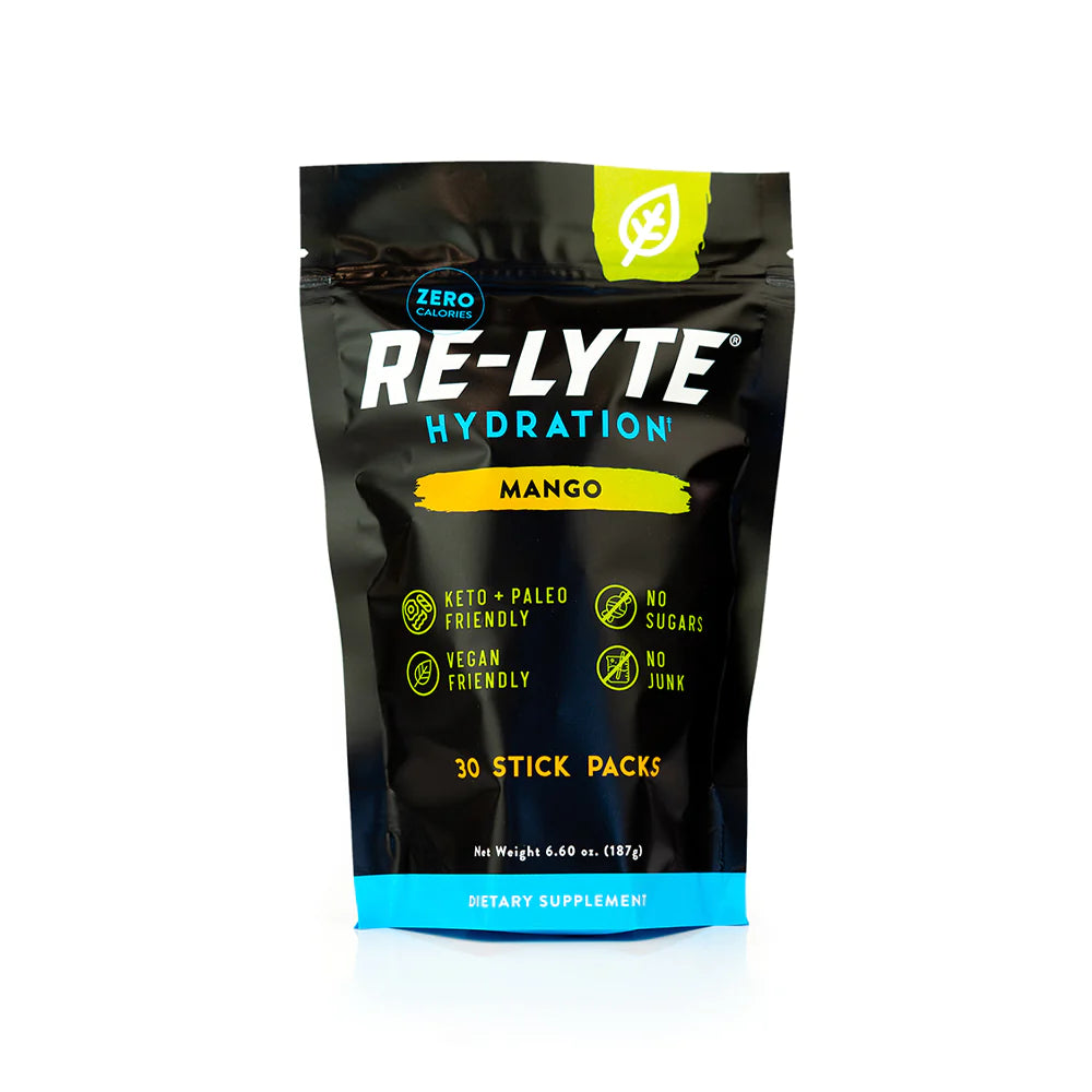 Re-Lyte Elektrolyt-Getränkemischung Mango (30 Stick-Packungen)