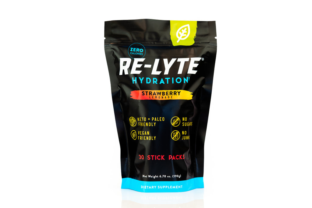 Hydration Drink Mix Strawberry Lemonade (30 Stick Packs) Re-Lyte