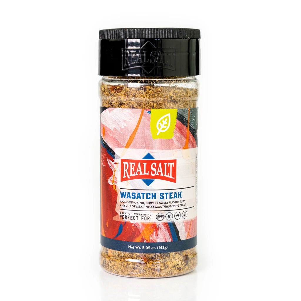 Seasonings WASATCH STEAK Shaker 150gr Real Salt