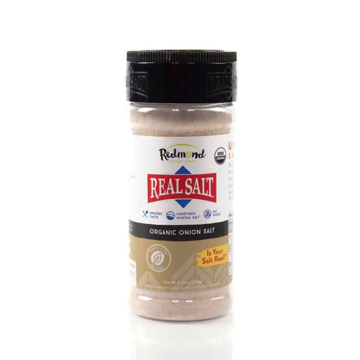 Seasonings organic ONION SALT Shaker 135gr Real Salt