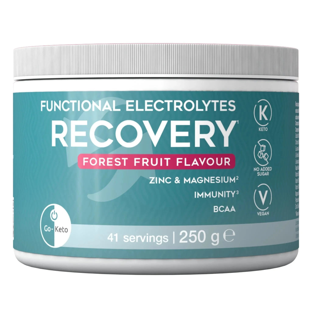 Functional Electrolytes Drink Mix Recovery Forest Fruit Go-Keto 41 servings