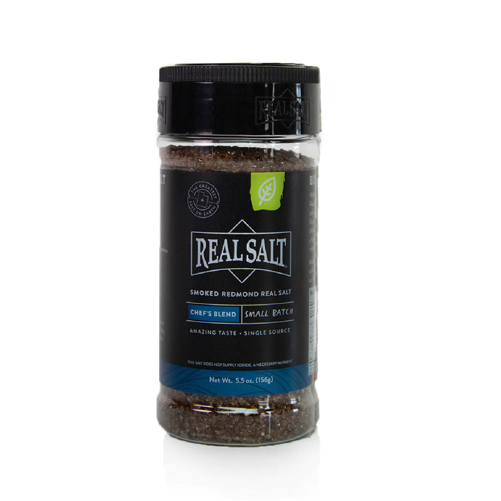 Real Salt <br>CHEF'S BLEND Smoked Salt Shaker 156gr