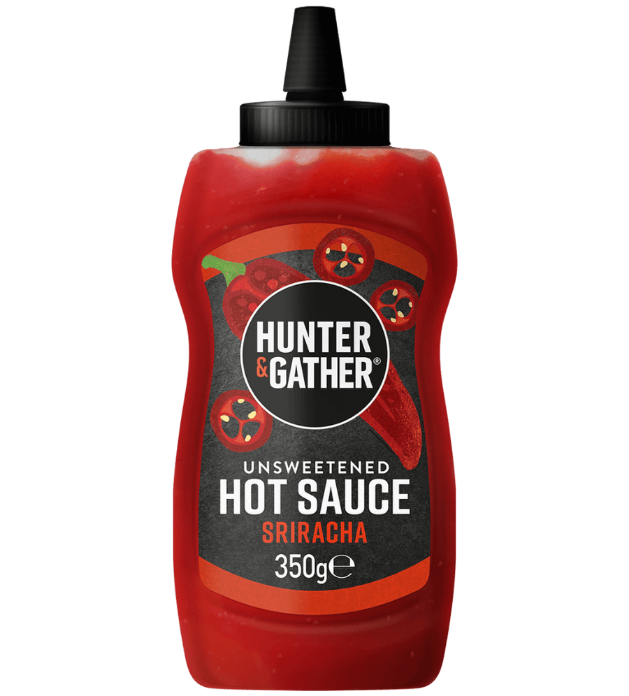 Ungesüßte Sriracha Hot Sauce Hunter & Gather 350g